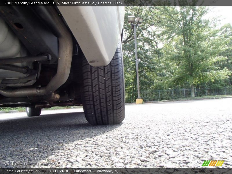 Silver Birch Metallic / Charcoal Black 2006 Mercury Grand Marquis LS