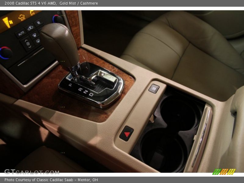 Gold Mist / Cashmere 2008 Cadillac STS 4 V6 AWD