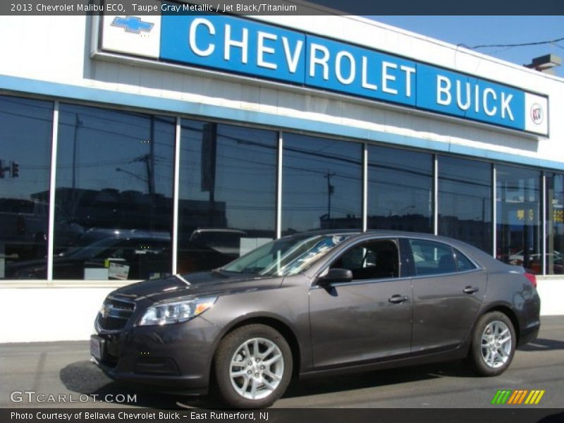 Taupe Gray Metallic / Jet Black/Titanium 2013 Chevrolet Malibu ECO