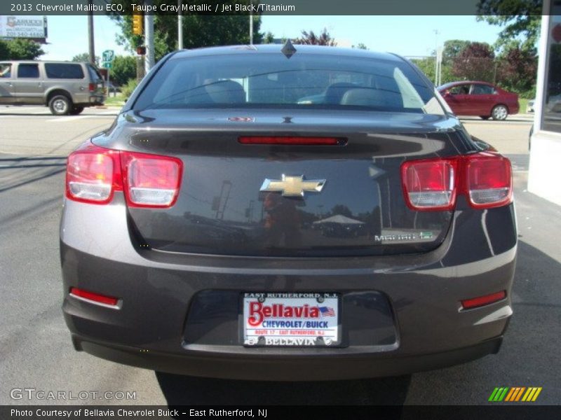 Taupe Gray Metallic / Jet Black/Titanium 2013 Chevrolet Malibu ECO