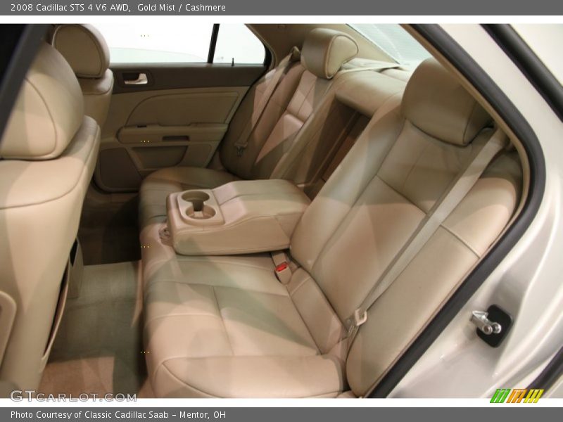 Gold Mist / Cashmere 2008 Cadillac STS 4 V6 AWD