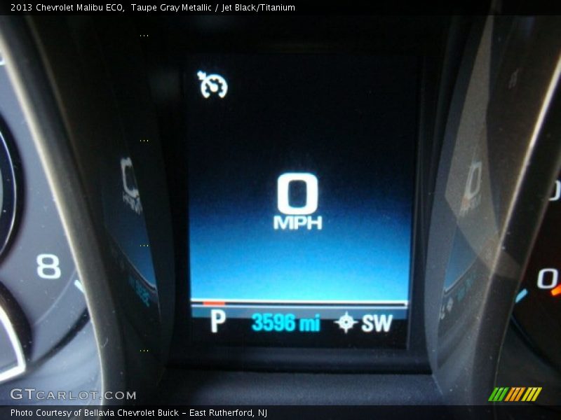 Taupe Gray Metallic / Jet Black/Titanium 2013 Chevrolet Malibu ECO