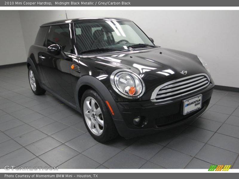 Midnight Black Metallic / Grey/Carbon Black 2010 Mini Cooper Hardtop
