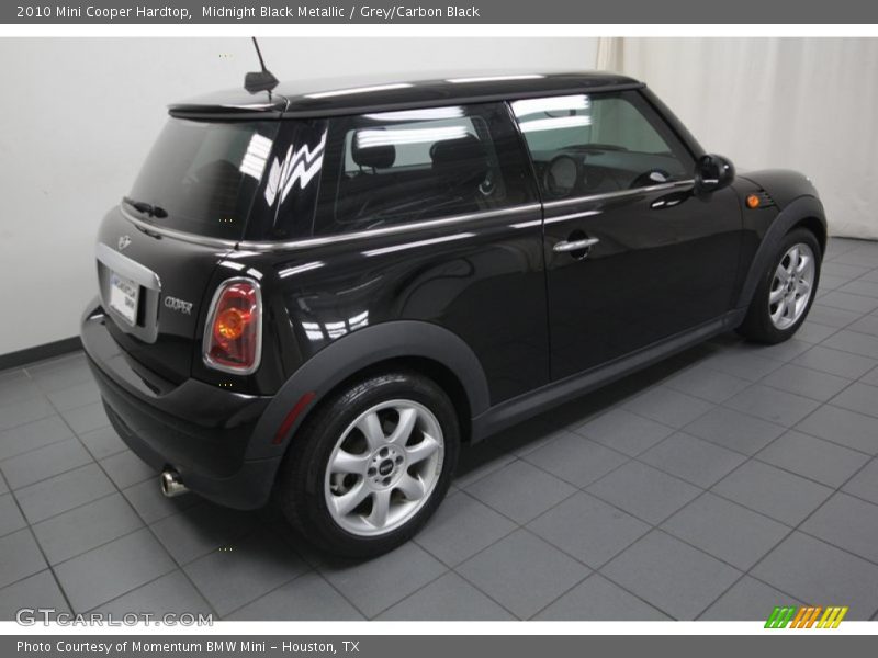 Midnight Black Metallic / Grey/Carbon Black 2010 Mini Cooper Hardtop