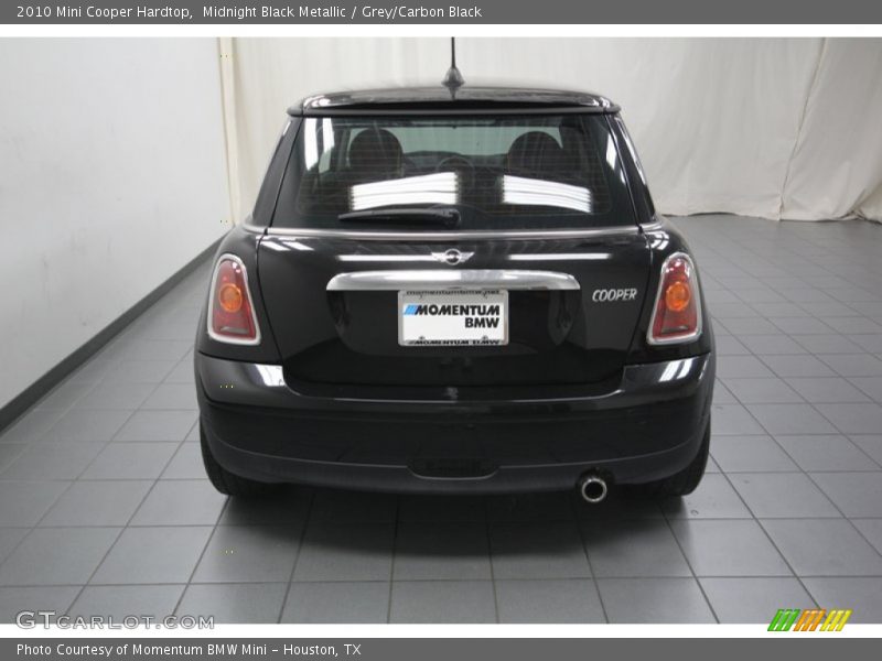 Midnight Black Metallic / Grey/Carbon Black 2010 Mini Cooper Hardtop