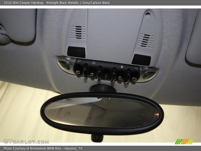 Midnight Black Metallic / Grey/Carbon Black 2010 Mini Cooper Hardtop