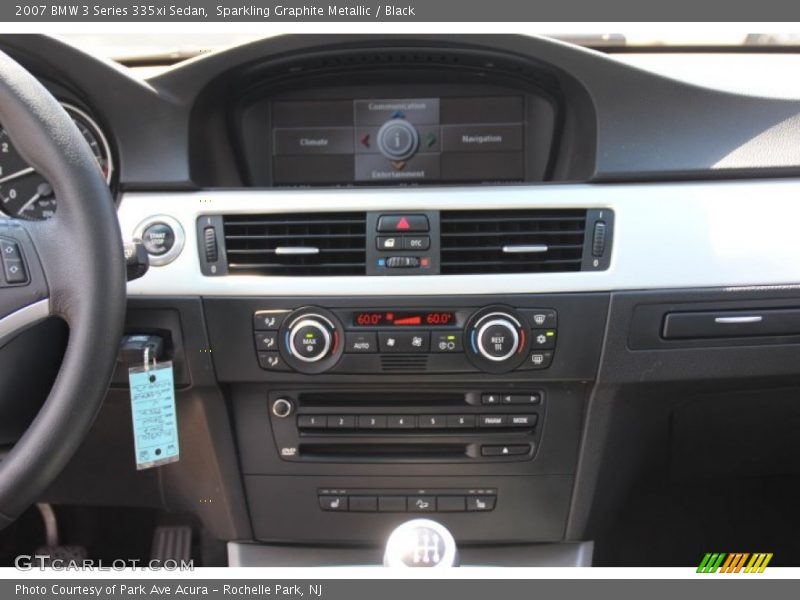 Sparkling Graphite Metallic / Black 2007 BMW 3 Series 335xi Sedan