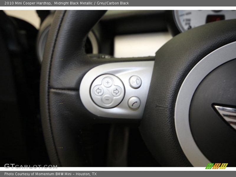 Midnight Black Metallic / Grey/Carbon Black 2010 Mini Cooper Hardtop