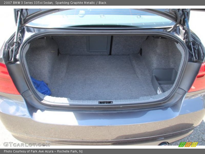 Sparkling Graphite Metallic / Black 2007 BMW 3 Series 335xi Sedan