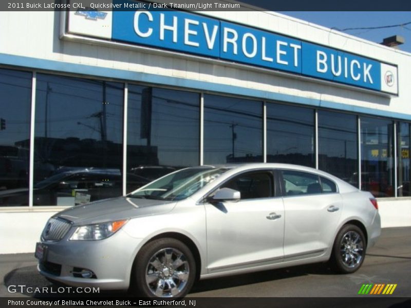 Quicksilver Metallic / Dark Titanium/Light Titanium 2011 Buick LaCrosse CXL