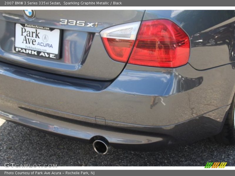 Sparkling Graphite Metallic / Black 2007 BMW 3 Series 335xi Sedan