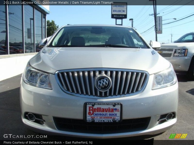 Quicksilver Metallic / Dark Titanium/Light Titanium 2011 Buick LaCrosse CXL