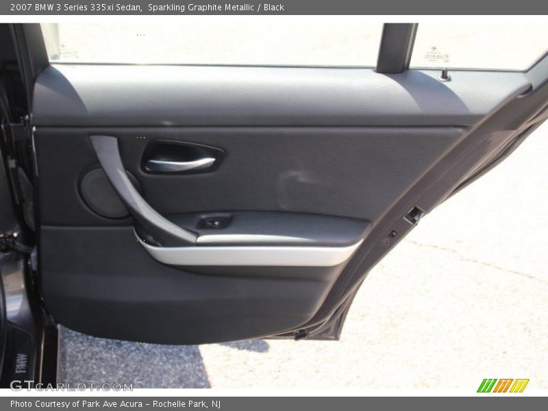 Sparkling Graphite Metallic / Black 2007 BMW 3 Series 335xi Sedan
