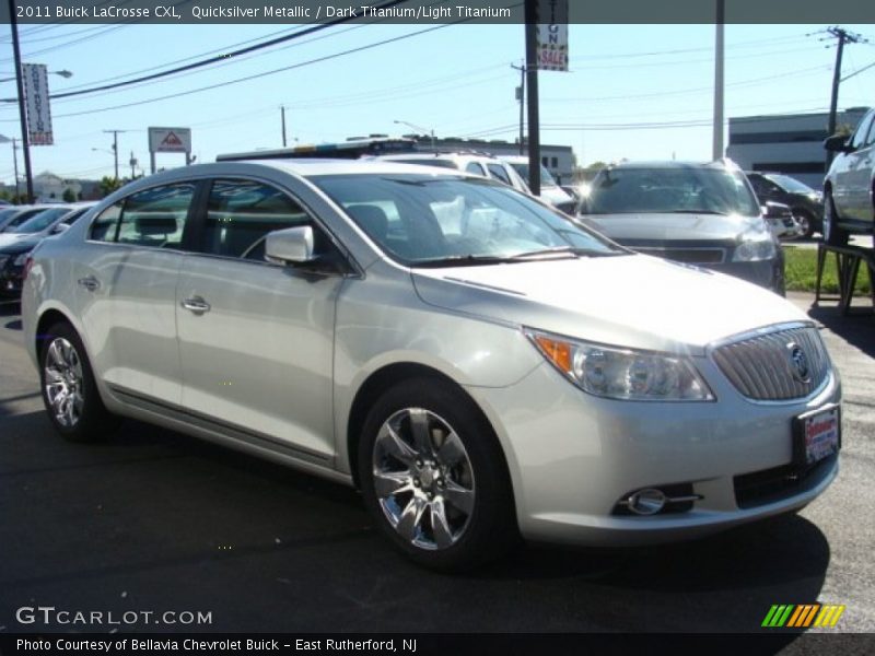 Quicksilver Metallic / Dark Titanium/Light Titanium 2011 Buick LaCrosse CXL