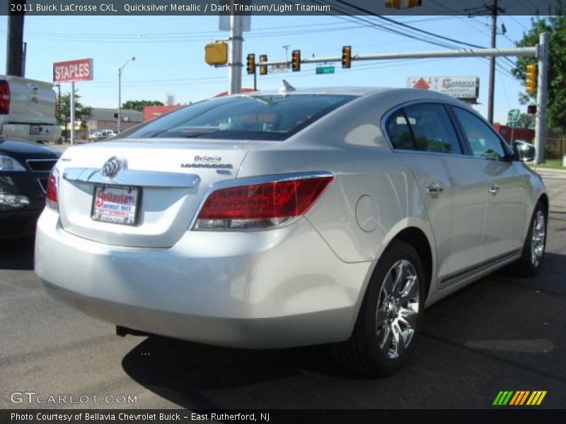 Quicksilver Metallic / Dark Titanium/Light Titanium 2011 Buick LaCrosse CXL