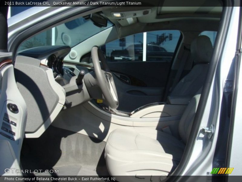 Quicksilver Metallic / Dark Titanium/Light Titanium 2011 Buick LaCrosse CXL