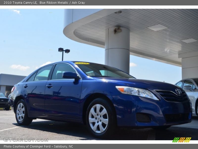 Blue Ribbon Metallic / Ash Gray 2010 Toyota Camry LE