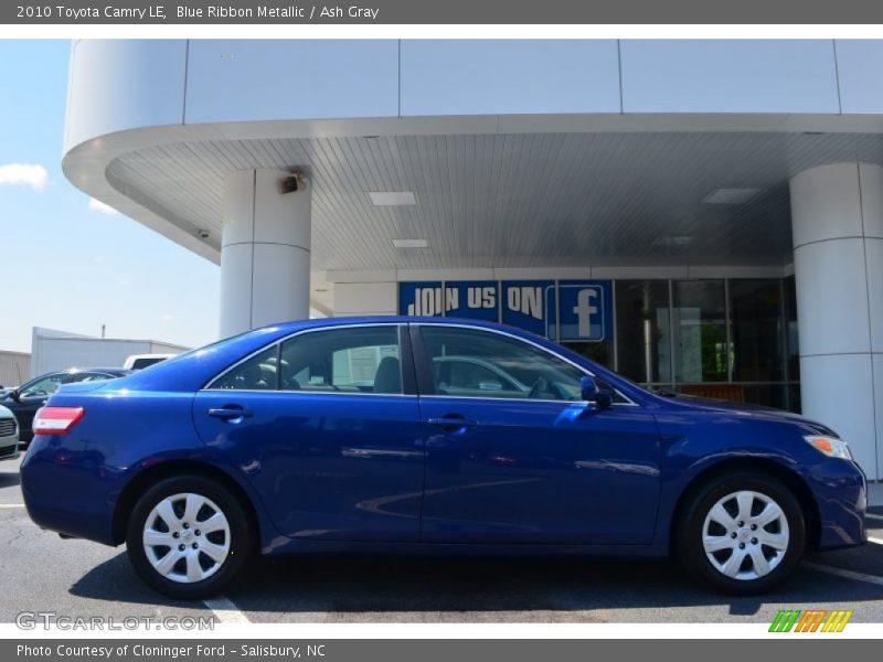 Blue Ribbon Metallic / Ash Gray 2010 Toyota Camry LE
