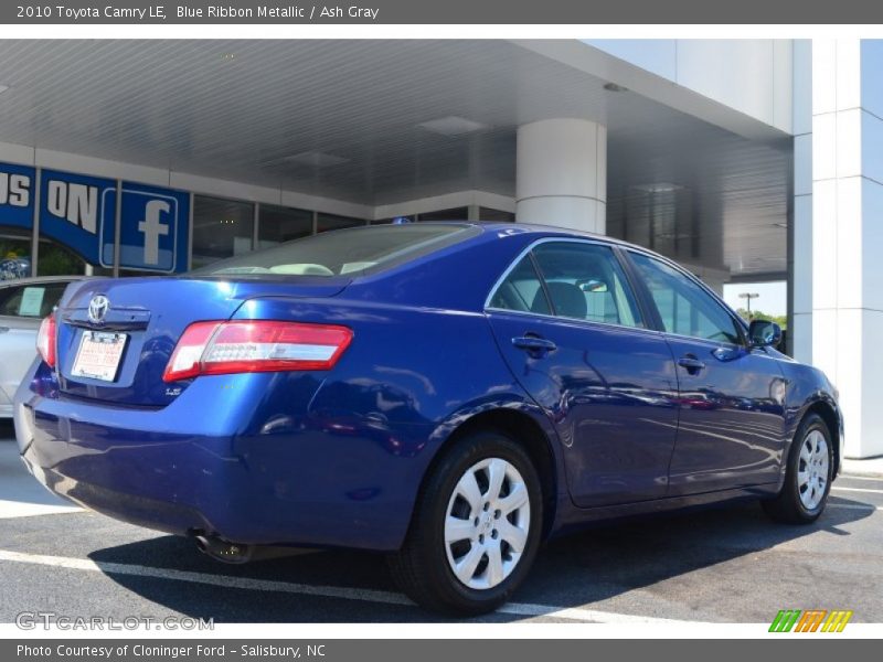Blue Ribbon Metallic / Ash Gray 2010 Toyota Camry LE