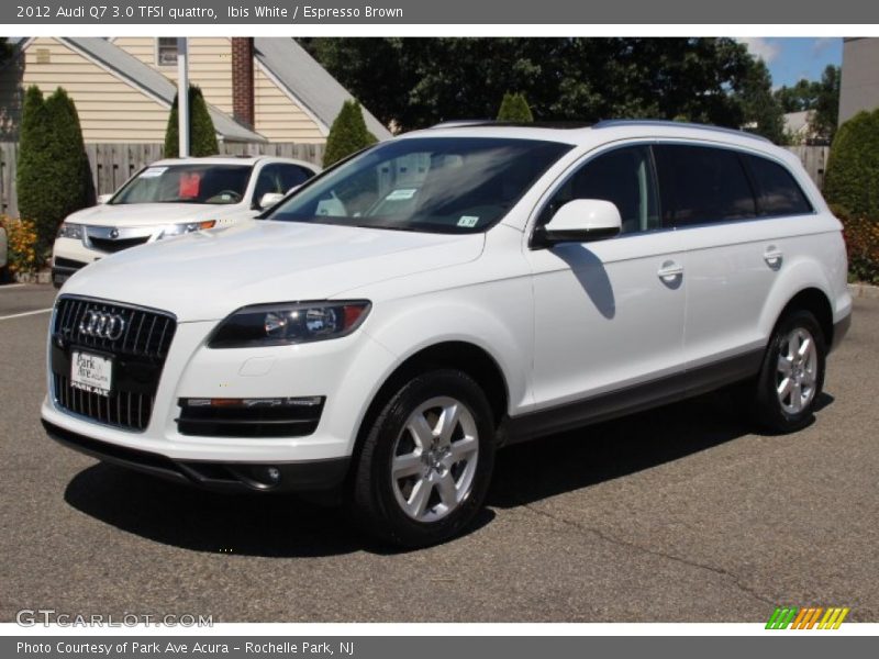 Ibis White / Espresso Brown 2012 Audi Q7 3.0 TFSI quattro