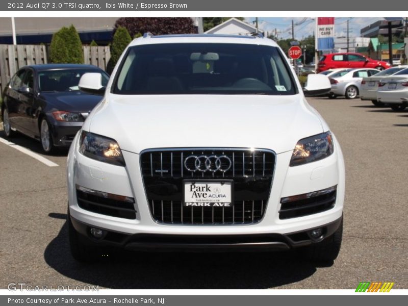 Ibis White / Espresso Brown 2012 Audi Q7 3.0 TFSI quattro