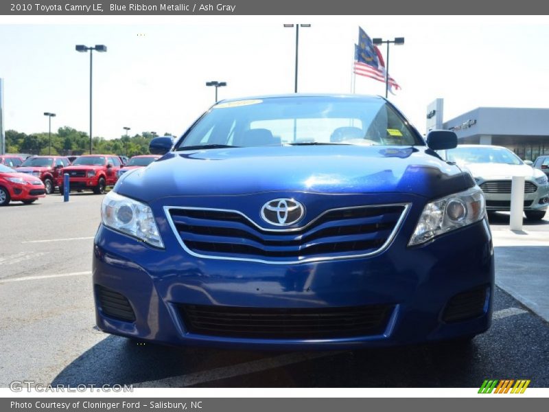 Blue Ribbon Metallic / Ash Gray 2010 Toyota Camry LE
