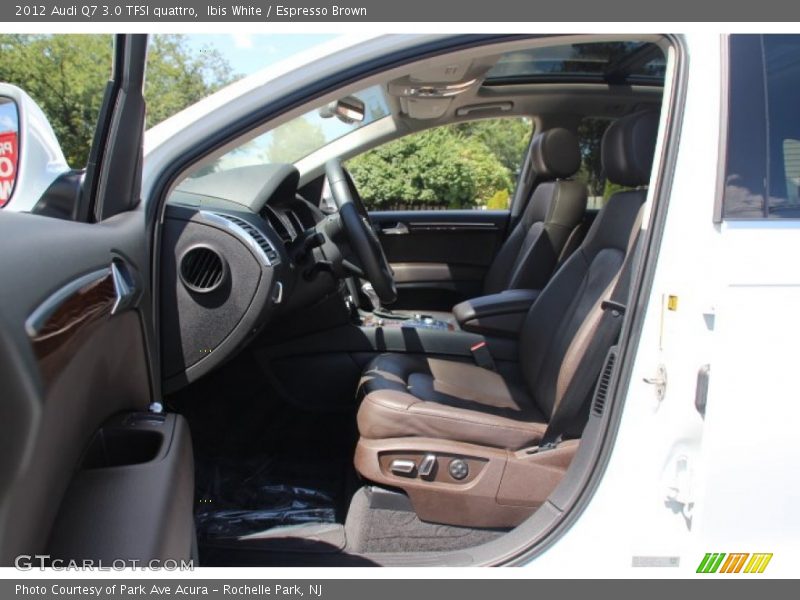 Ibis White / Espresso Brown 2012 Audi Q7 3.0 TFSI quattro