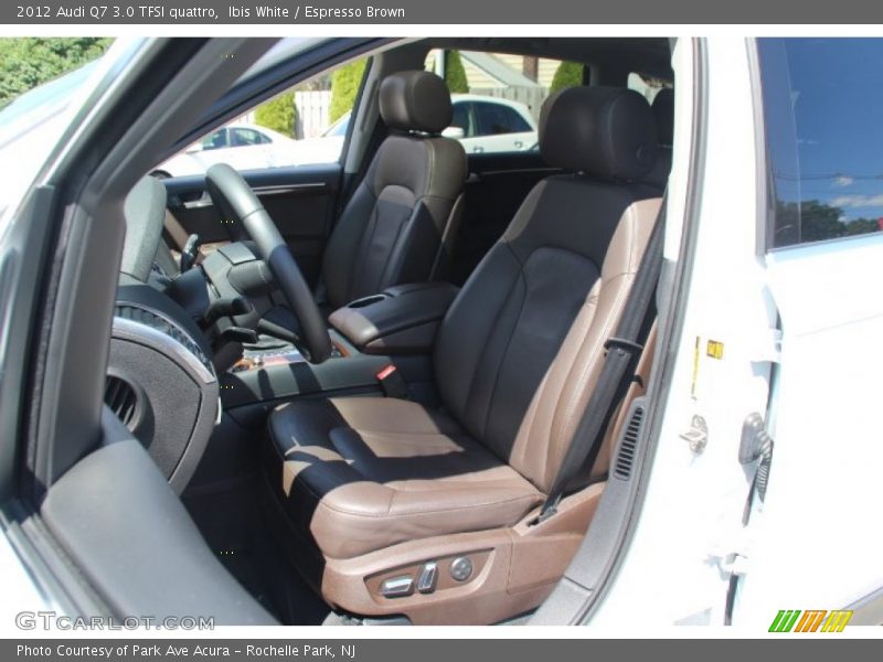 Ibis White / Espresso Brown 2012 Audi Q7 3.0 TFSI quattro