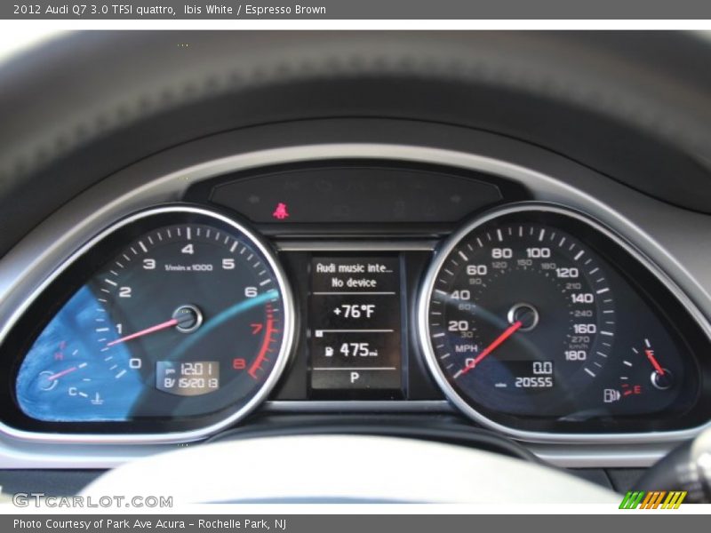 Ibis White / Espresso Brown 2012 Audi Q7 3.0 TFSI quattro