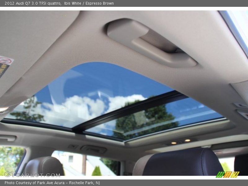 Ibis White / Espresso Brown 2012 Audi Q7 3.0 TFSI quattro
