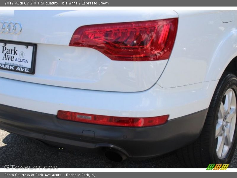 Ibis White / Espresso Brown 2012 Audi Q7 3.0 TFSI quattro