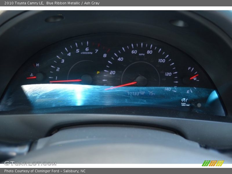 Blue Ribbon Metallic / Ash Gray 2010 Toyota Camry LE