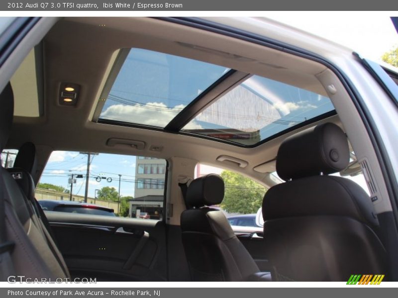 Ibis White / Espresso Brown 2012 Audi Q7 3.0 TFSI quattro