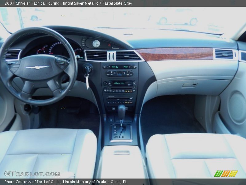 Bright Silver Metallic / Pastel Slate Gray 2007 Chrysler Pacifica Touring