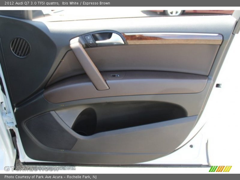 Ibis White / Espresso Brown 2012 Audi Q7 3.0 TFSI quattro