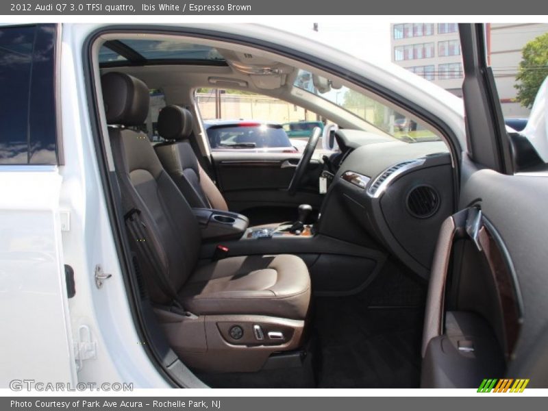 Ibis White / Espresso Brown 2012 Audi Q7 3.0 TFSI quattro