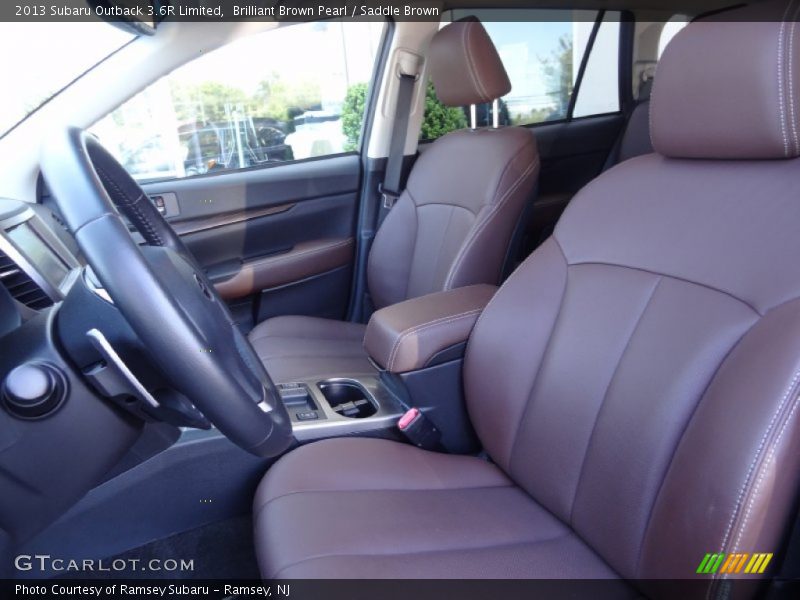  2013 Outback 3.6R Limited Saddle Brown Interior