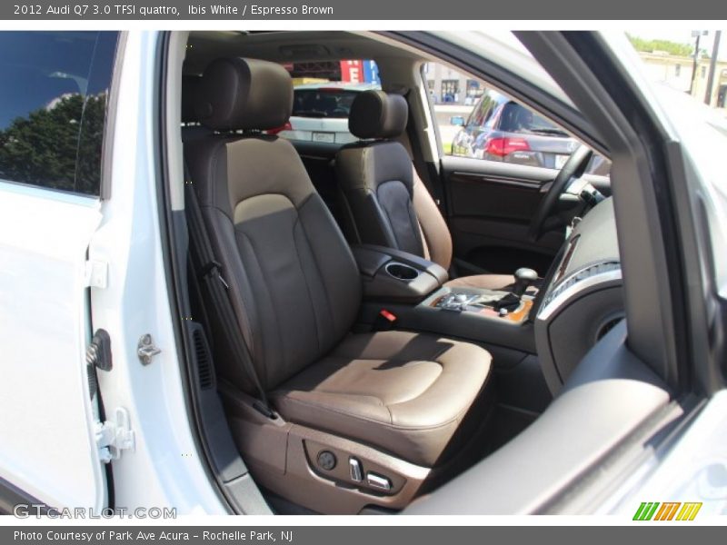 Ibis White / Espresso Brown 2012 Audi Q7 3.0 TFSI quattro