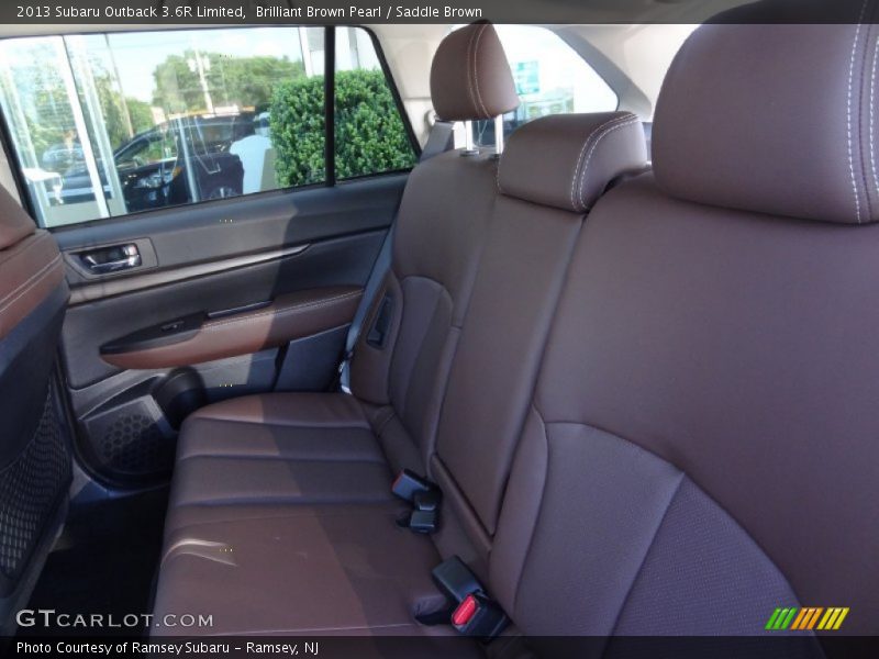 Rear Seat of 2013 Outback 3.6R Limited
