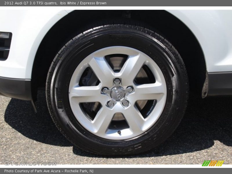 Ibis White / Espresso Brown 2012 Audi Q7 3.0 TFSI quattro