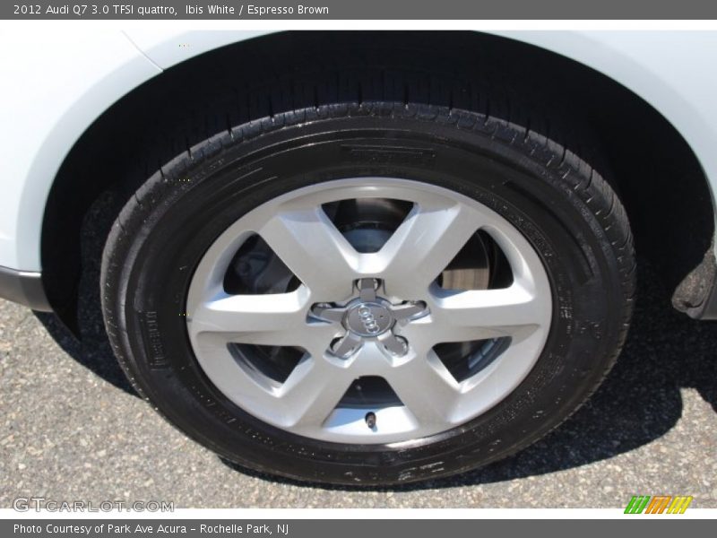 Ibis White / Espresso Brown 2012 Audi Q7 3.0 TFSI quattro