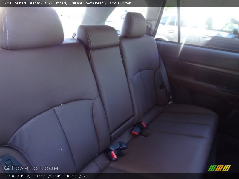 Brilliant Brown Pearl / Saddle Brown 2013 Subaru Outback 3.6R Limited