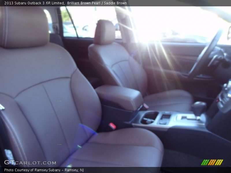 Brilliant Brown Pearl / Saddle Brown 2013 Subaru Outback 3.6R Limited