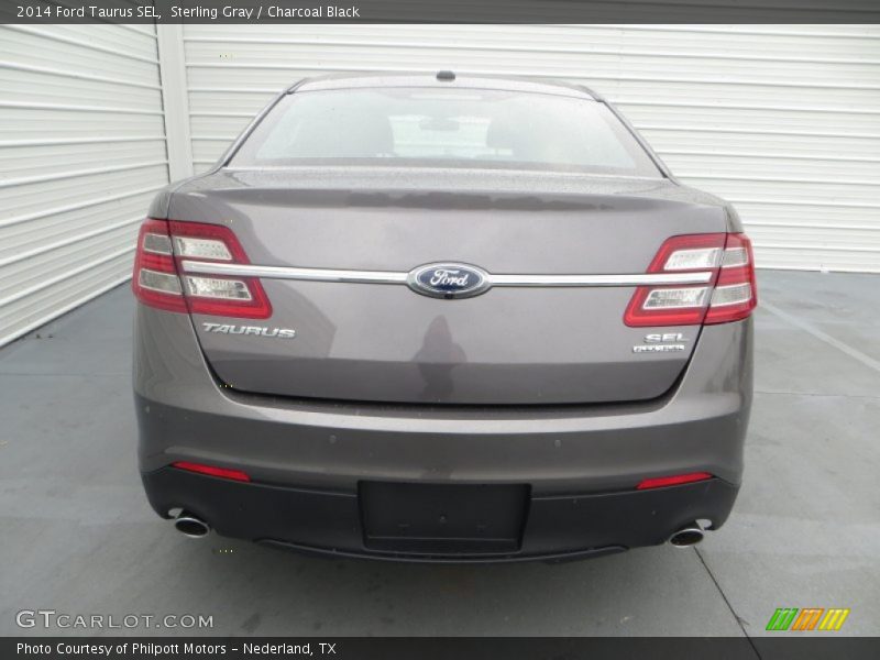 Sterling Gray / Charcoal Black 2014 Ford Taurus SEL