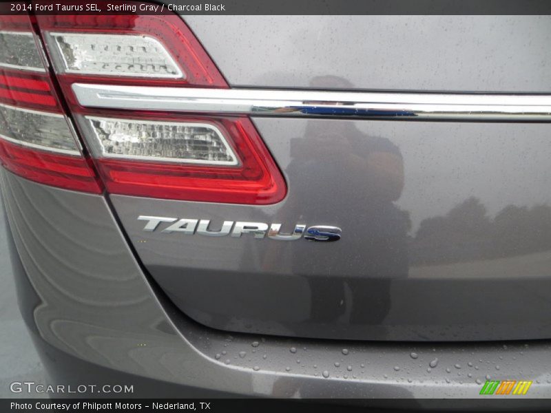 Sterling Gray / Charcoal Black 2014 Ford Taurus SEL