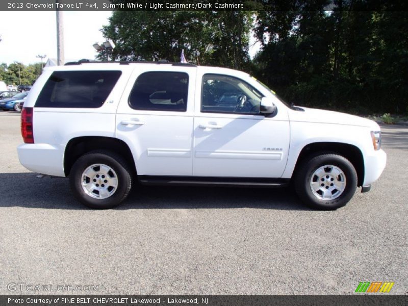 Summit White / Light Cashmere/Dark Cashmere 2013 Chevrolet Tahoe LT 4x4