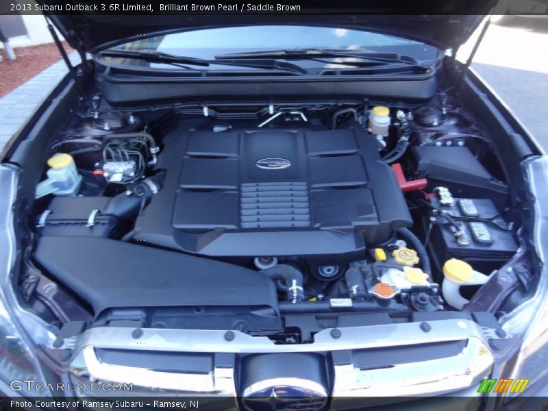  2013 Outback 3.6R Limited Engine - 3.6 Liter DOHC 24-Valve VVT Flat 6 Cylinder