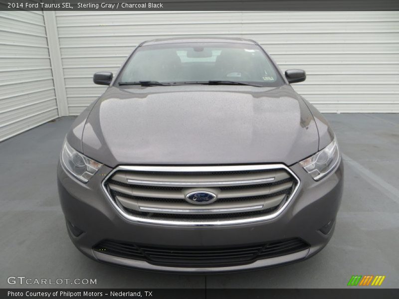 Sterling Gray / Charcoal Black 2014 Ford Taurus SEL