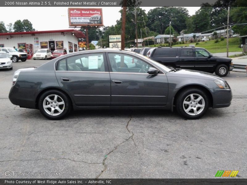 Polished Pewter Metallic / Charcoal 2006 Nissan Altima 2.5 S