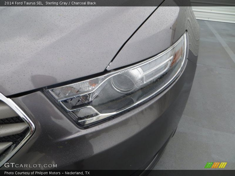 Sterling Gray / Charcoal Black 2014 Ford Taurus SEL